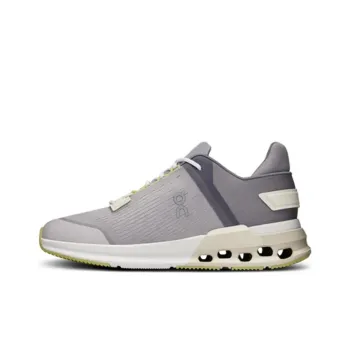 On Cloudnova Flu Cushioning Low Top Running Shoes Women's Gray