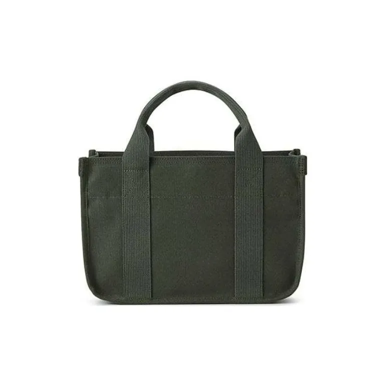 PORTER Canvas One Shoulder Crossbody Canvas Bag Handbag Unisex Green-2