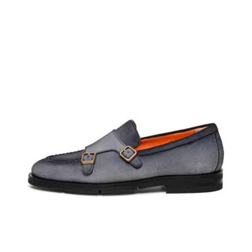 Santoni Dong Gradient-effect Monk Shoes