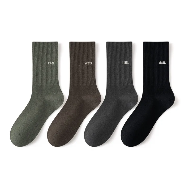 B&C.Room Knee High Socks Men's 4 Pack-2
