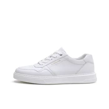 ELLE HOMME Low Top Stylish Skateboarding Shoes Men's White