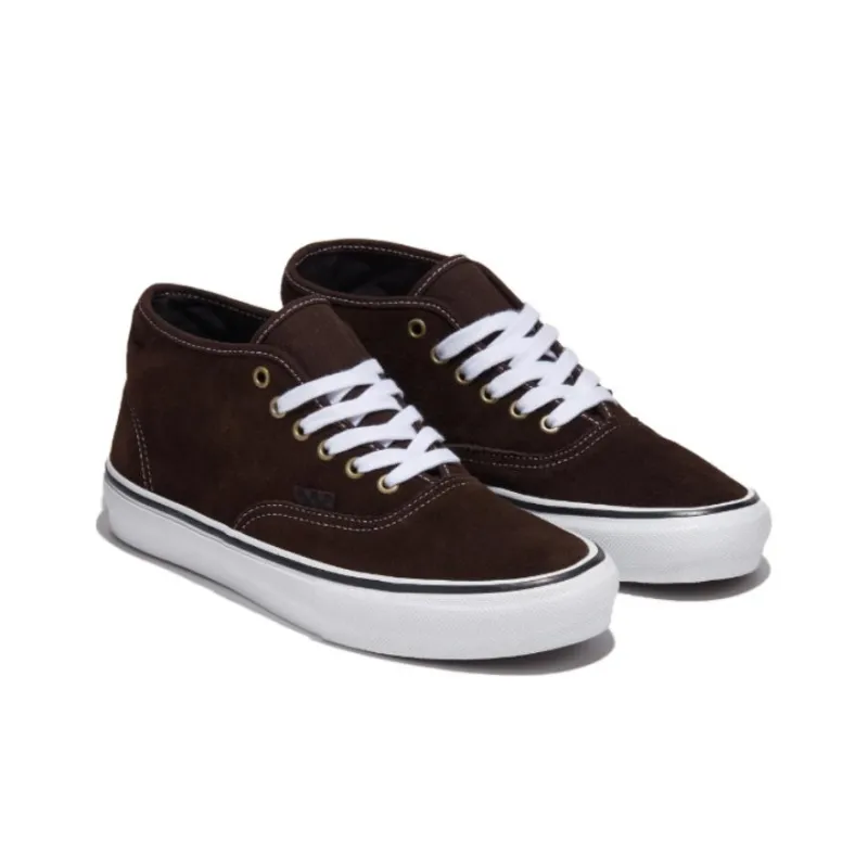 Vans Slip Resistant Cushioning Wear Resistant Low Top Skateboard Shoes Unisex Brown-1