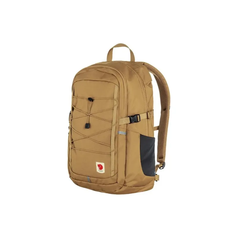 Fjallraven Recycled Polyester Backpack Unisex Spelt Brown-2