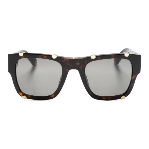 PHILIPP PLEIN Logo-engraved Square-frame Sunglasses