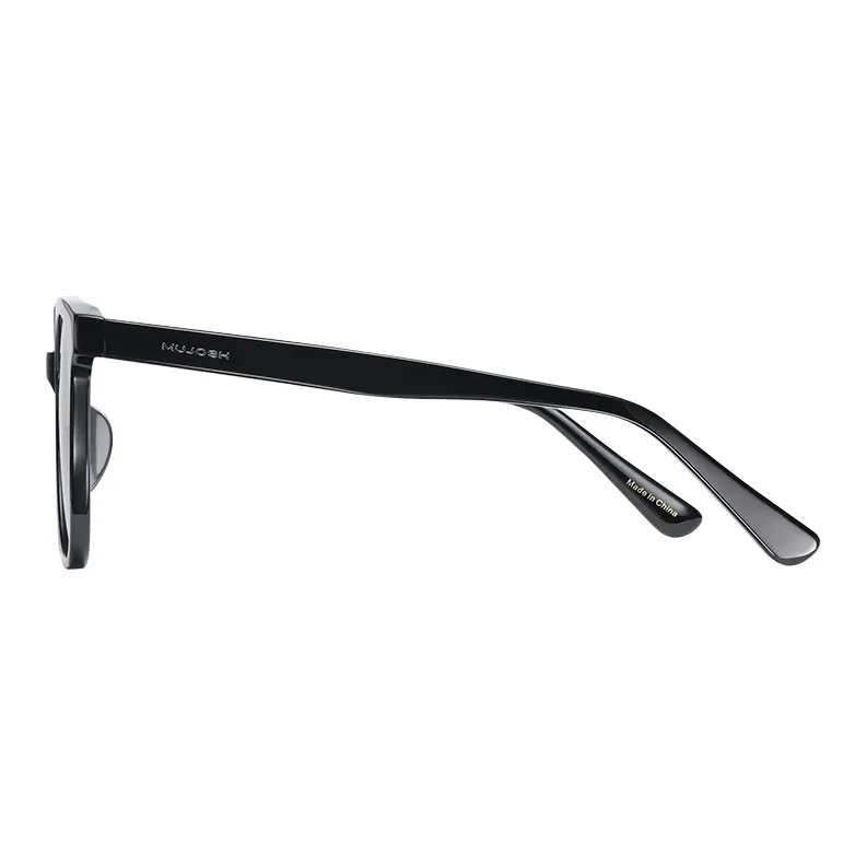 MUJOSH Square Transparent Oversized Sunglasses Unisex-3