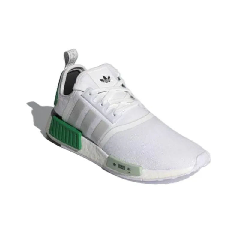 Adidas Nmd R1 Cloud White Grey Green-2