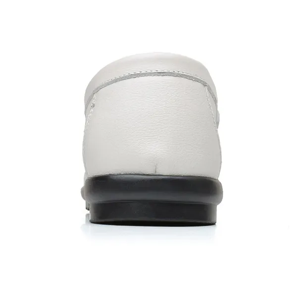 GZZ Gommino Loafers Men Black/White-9