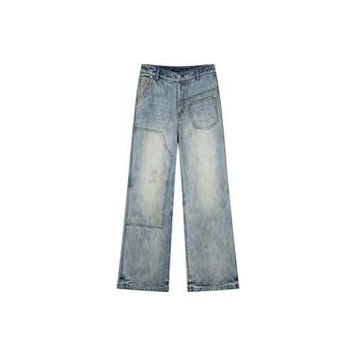 UOOYAA Jeans Women's Denim Blue