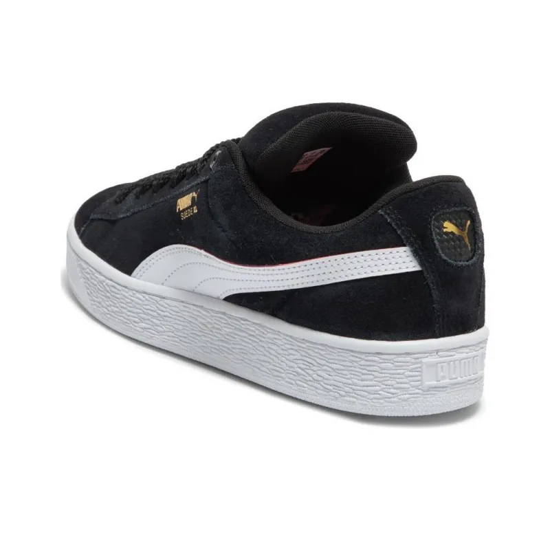 Puma Scuderia Ferrari X Suede XL 'Black White'-4