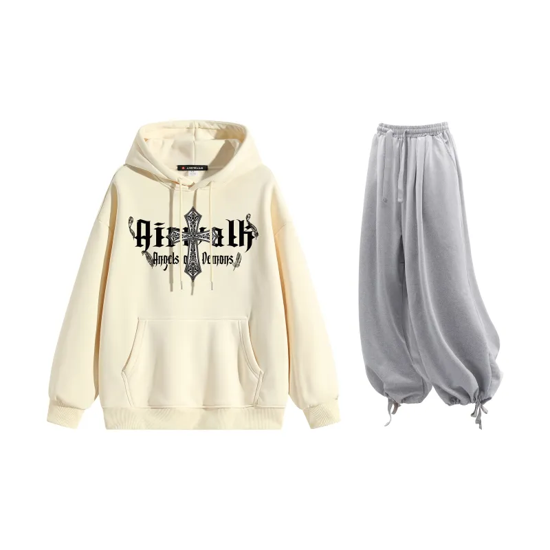 Airwalk Sweatshirt Sets Unisex-19