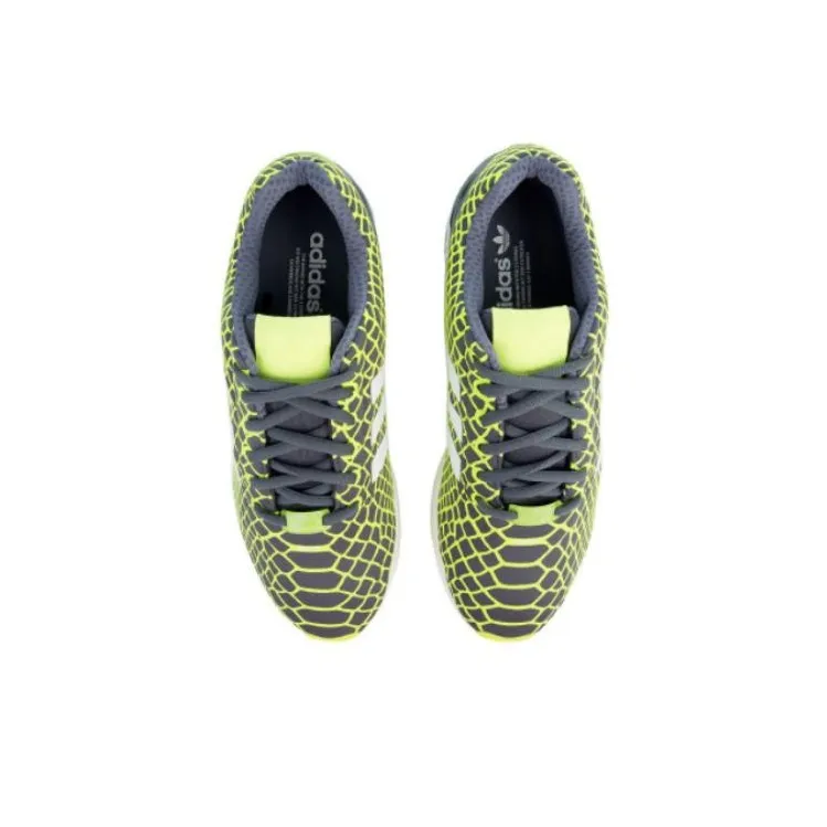 Adidas Zx Flux Techfit Yellow White Onix-4