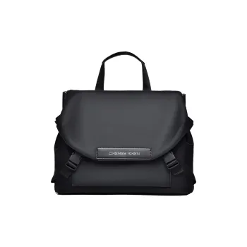 MUYKUY Oxford Crossbody Bag Backpack Shoulder Bag Handbag Unisex Black