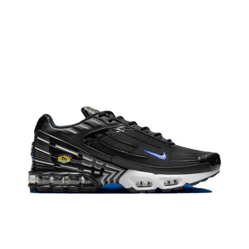 Nike Air Max Plus 3 Black Blue Metallic Silver-1