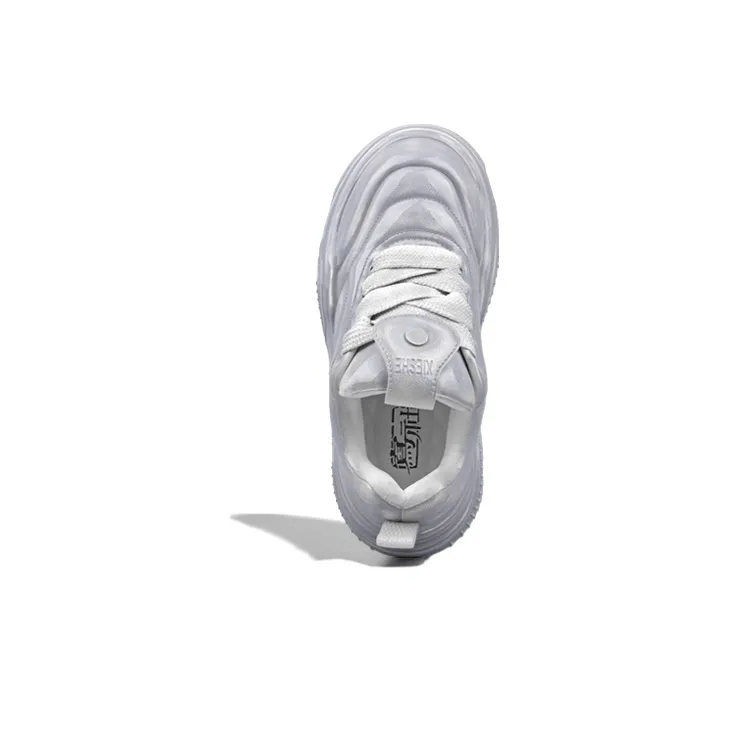 XIE SHE Height Increasing Lightweight Slip-Resistant Low-Top Chunky Sneakers Unisex-5