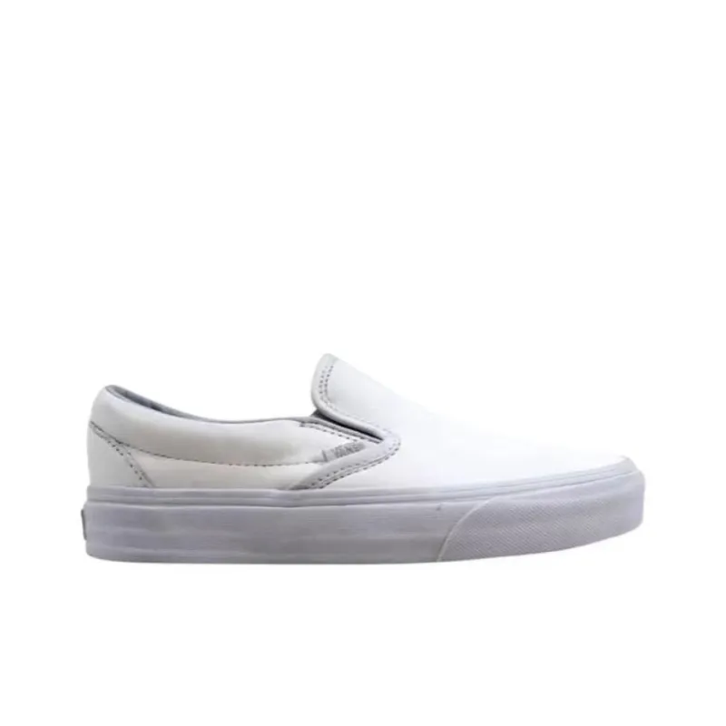 Vans Slip On Metallic Gore 'White Silver'-1