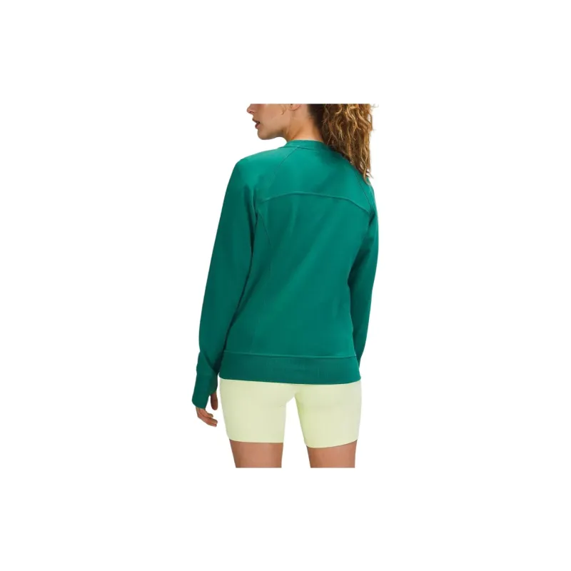 Lululemon Scuba Crew Sweatshirt Women's Green-1