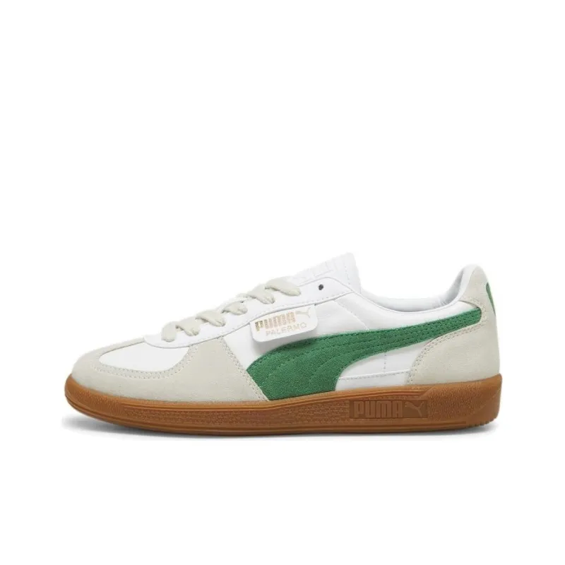 Puma Palermo White Archive Green Gum-0