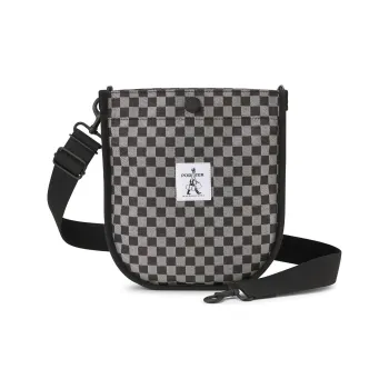 PORTER Polyester Portable Crossbody Bag Shoulder Bag Unisex Black
