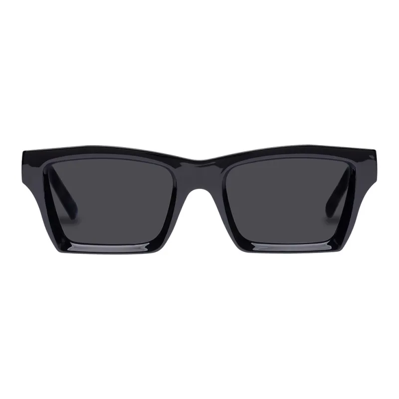 Le Specs Square Sunglasses Women's Black-1