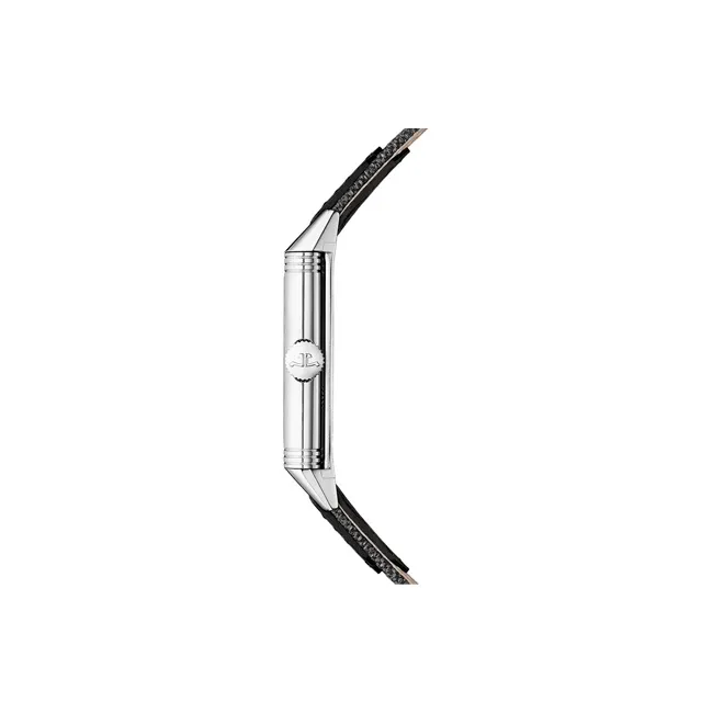 JAEGER LECOULTRE REVERSO Manual Mechanical Movement Men's Watches Watch 45.6*27.4mm Silver Dial Stainless Steel Case-2