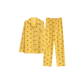 Pretty Lady Home Suit Women's Lemon