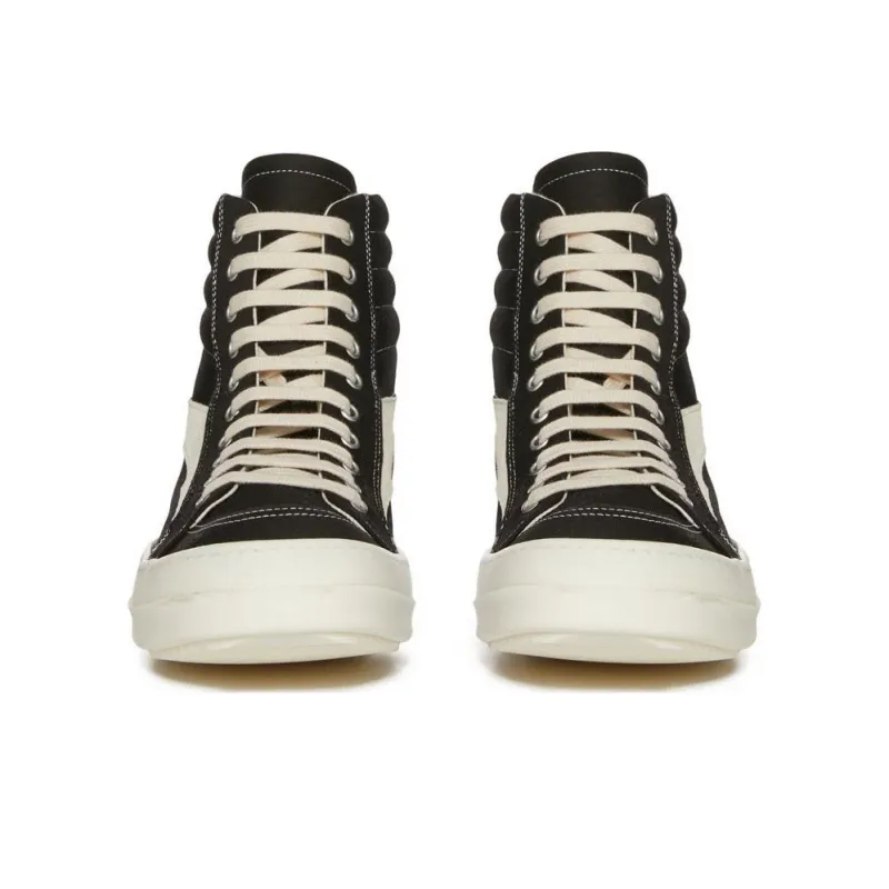RICK OWENS Drkshdw Lido Vintage High Black Milk SS24-2