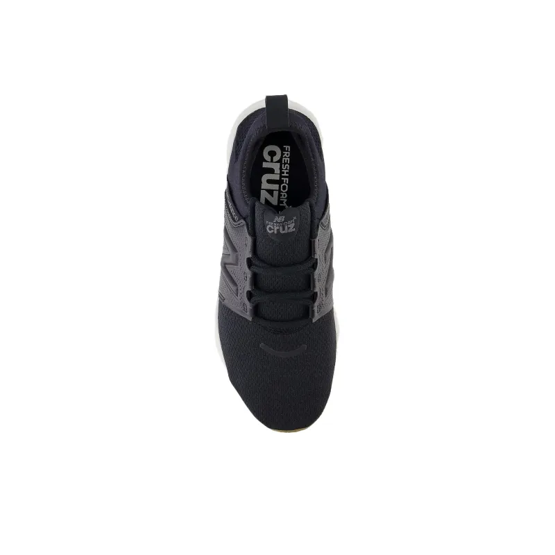 New Balance Fresh Foam X Cruz V3 Black Blacktop Gum Women's-2