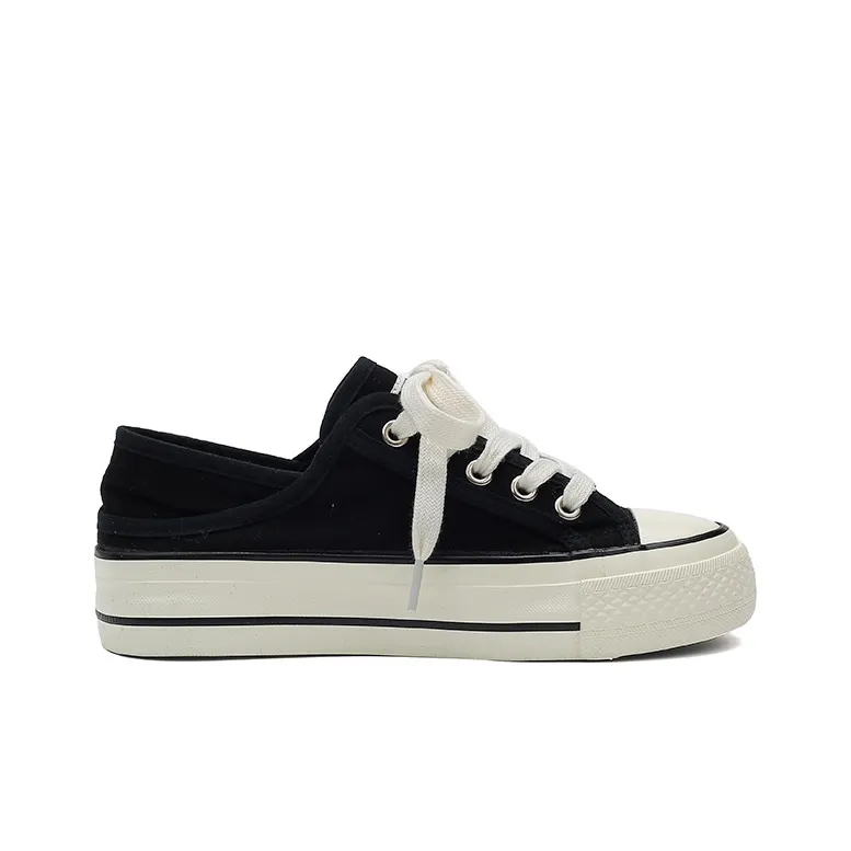 YOBN SMILE Low-Top Canvas Shoes Women's-17