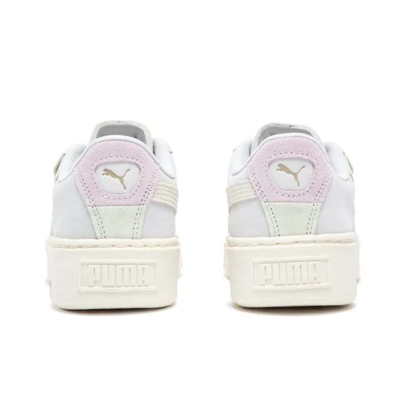 Puma Women's Suede Platform 'Cutout - Silver Mist Grape'-6