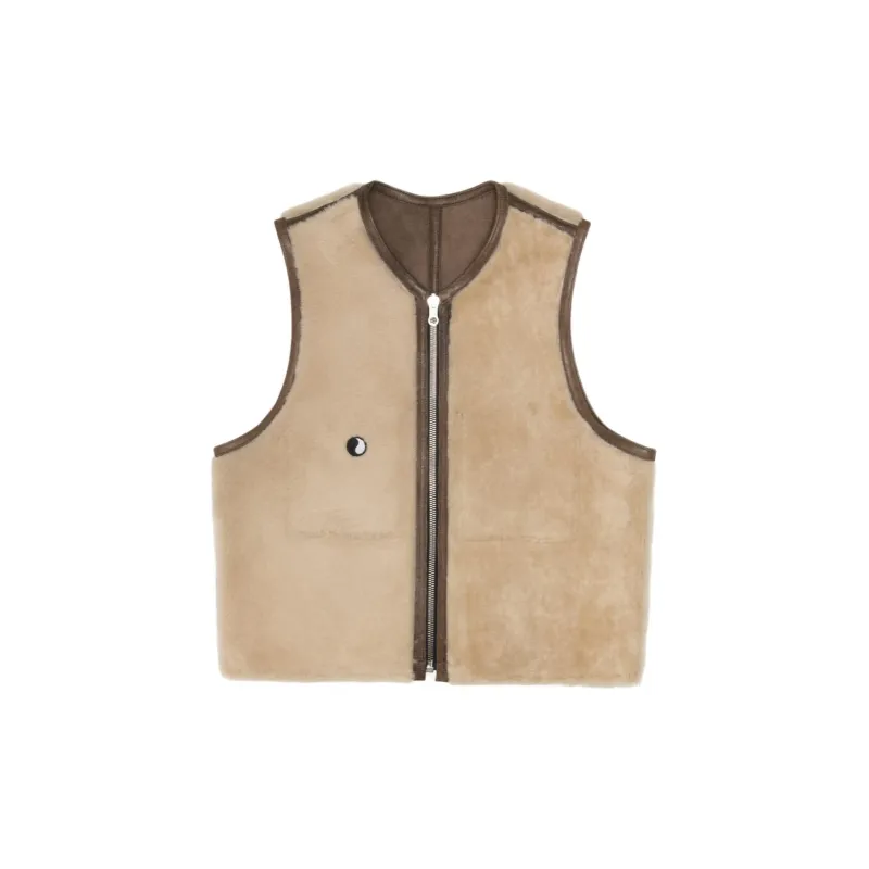 Stussy X Our Legacy Work Shop Reversible Shearling Vest-3