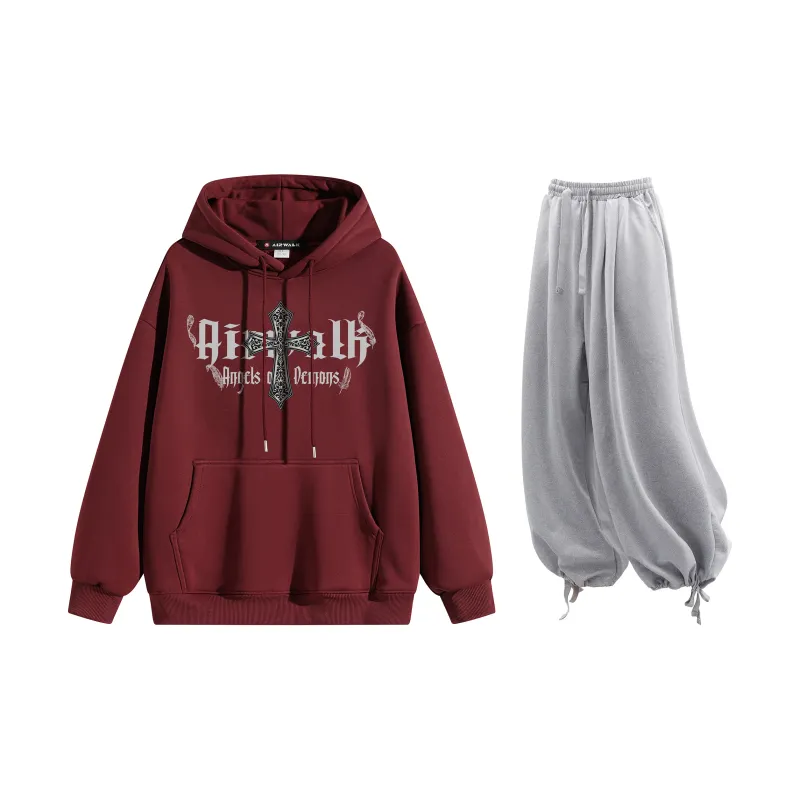 Airwalk Sweatshirt Sets Unisex-25