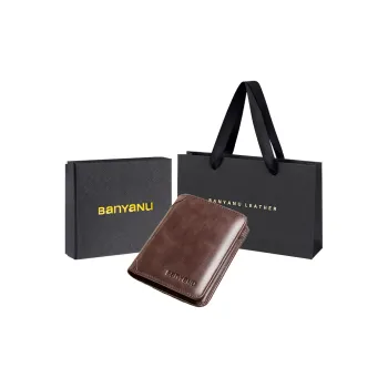 Banyanu Cow Leather Wallet Regular Unisex