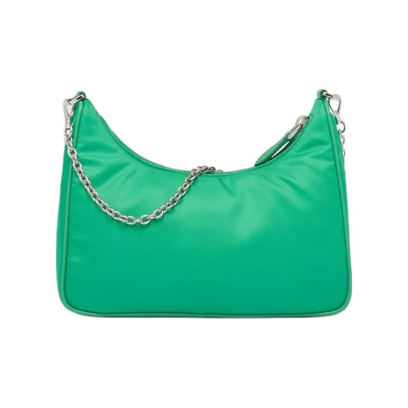 PRADA 2005 Shoulder Bag Green Mint-1