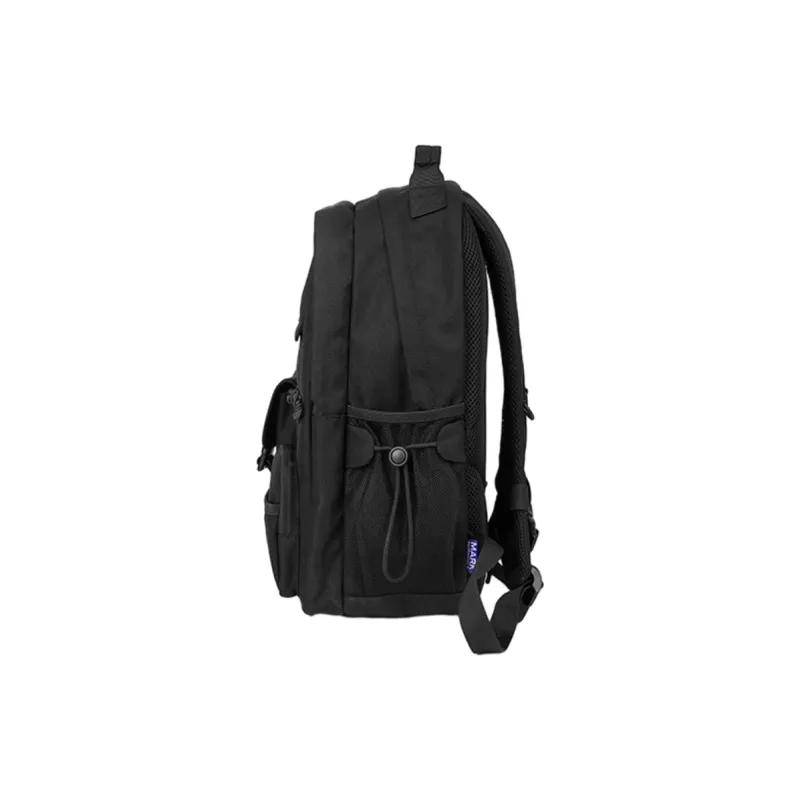 FAIRWHALE Fabric Backpack And Laptop Bag Tubas Unisex Black-3
