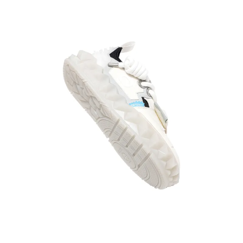 OETZI Ice Man Oz Low Top Athletic Shoes Skateboard Shoes Unisex Ecru-4
