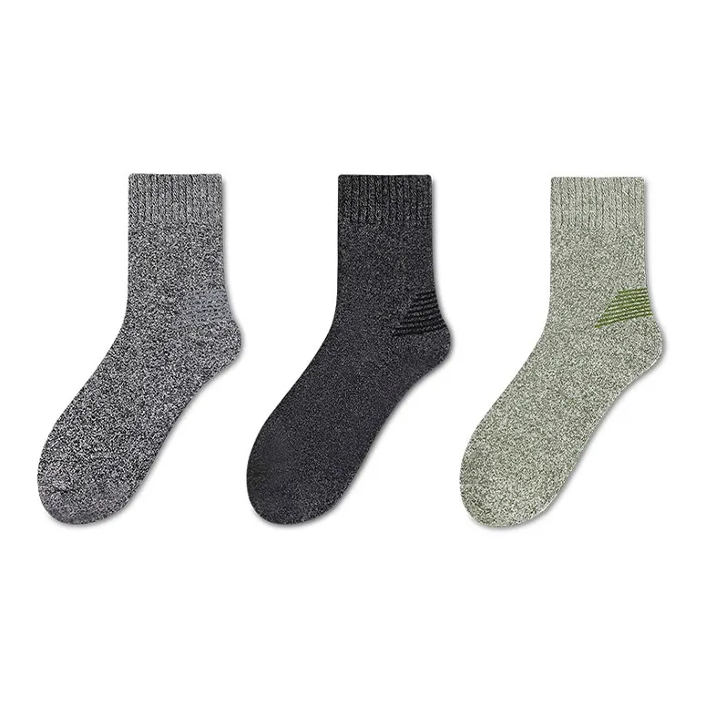 LUOLIAN Mid Calf Socks Unisex 3 Pack-4