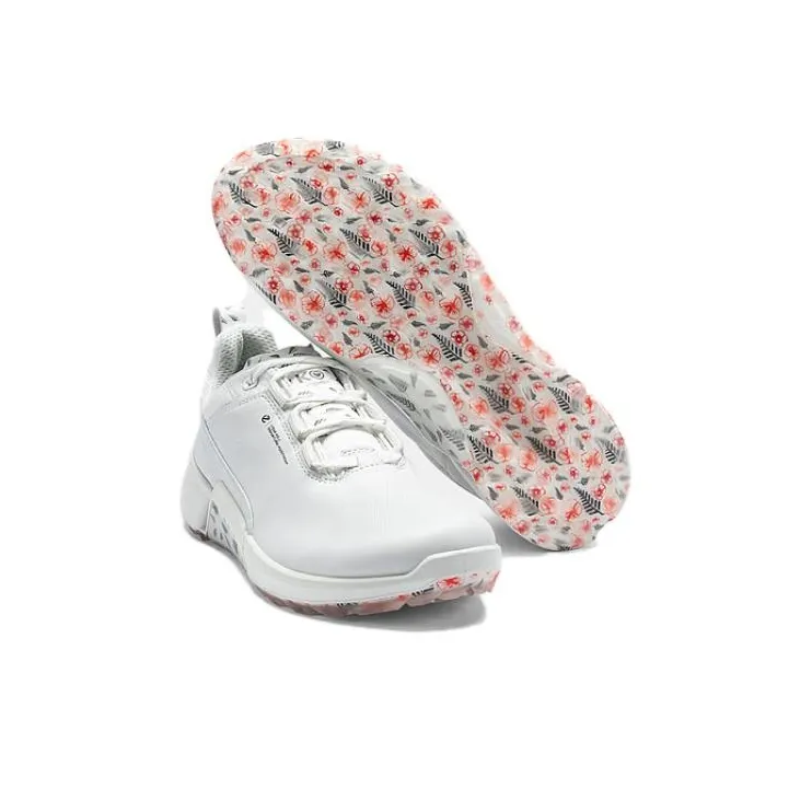 Ecco Wear Resistant Low Top Casual Shoes Women's White-3