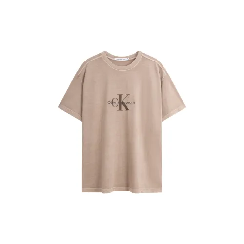 Calvin Klein T-Shirts Men PE5 - Honey Tea Brown