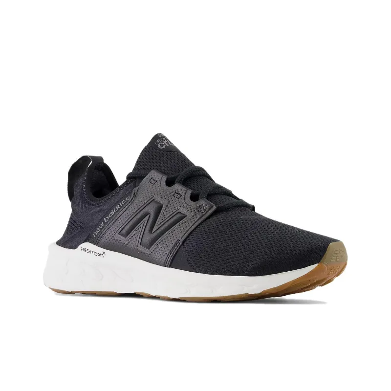 New Balance Fresh Foam X Cruz V3 Black Blacktop Gum Women's-1