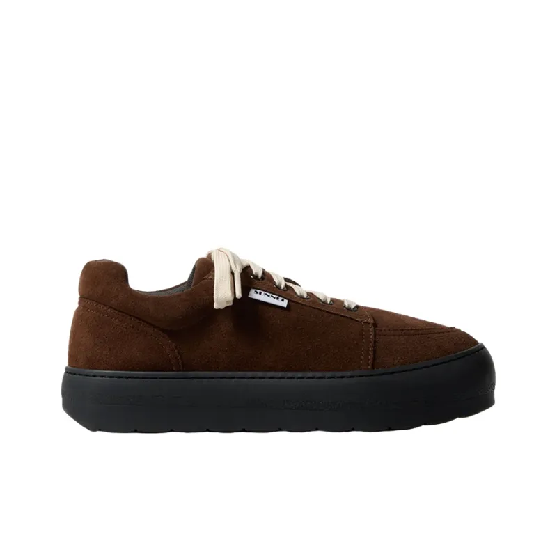 Sunnei Dreamy Lace-up Suede Sneakers-1