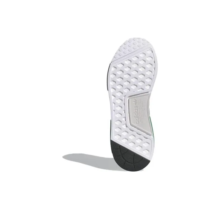 Adidas Nmd R1 Cloud White Grey Green-5