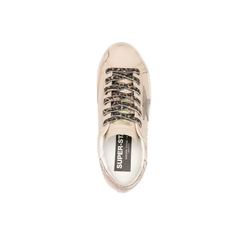 Golden Goose Super-star Leather Trainers-4