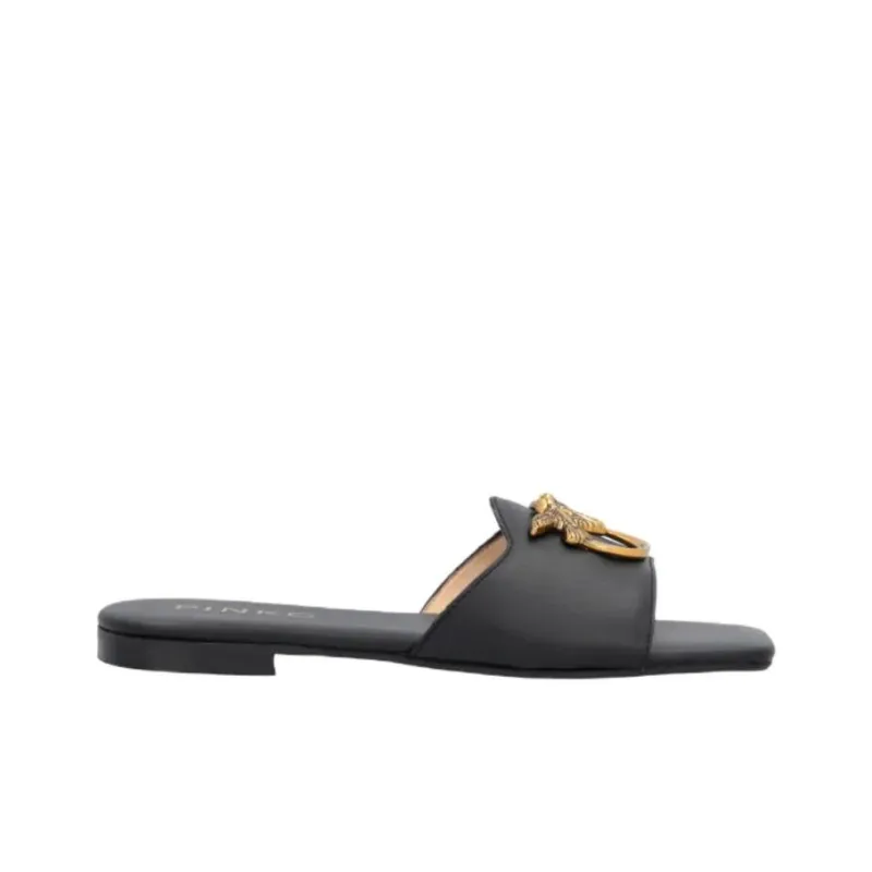 PINKO Marli 10mm Leather Sandals Women's-1