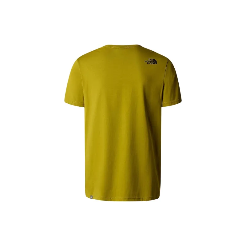 THE NORTH FACE DREW PEAK T Shirt Men's Yellow Green-1