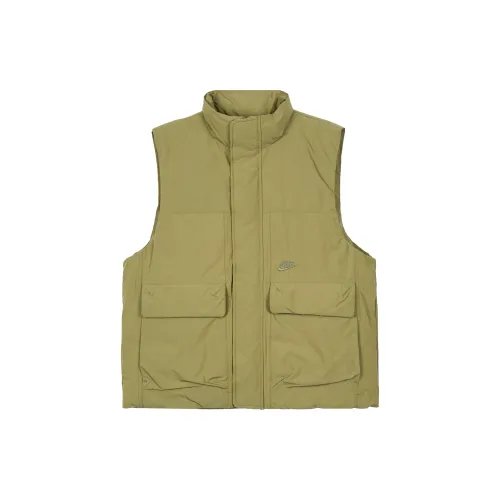 Nike Vests Men Olive Green