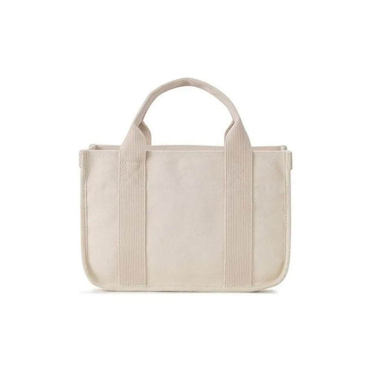 PORTER Canvas One Shoulder Crossbody Canvas Bag Handbag Unisex Beige-2