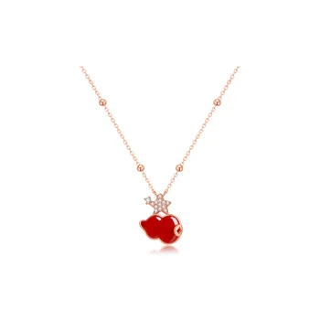 North Cain Agate Jade Necklaces Unisex