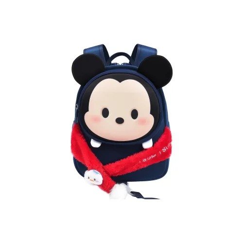 Disney Mickey Series Student Backpacks Navy Blue