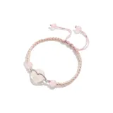 Peace Lock Couple Bracelets (Pink)