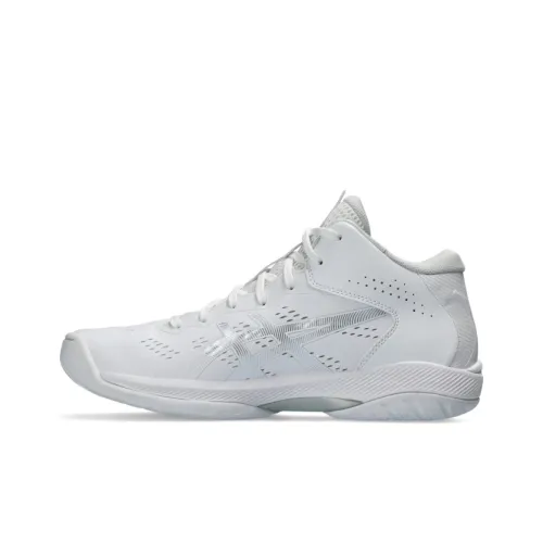 Asics Basketball Shoes Men Mid-Top White/Silver